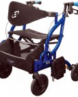 Airgo Fusion Side-Folding Rollator & Transport Chair - Rollators/