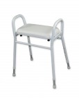 Shower Stool Aluminium - Bathroom Safety/Shower Chairs & Seats