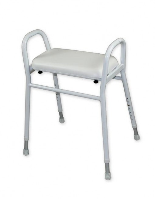 Shower Stool Aluminium in Bathroom Safety/Shower Chairs & Seats