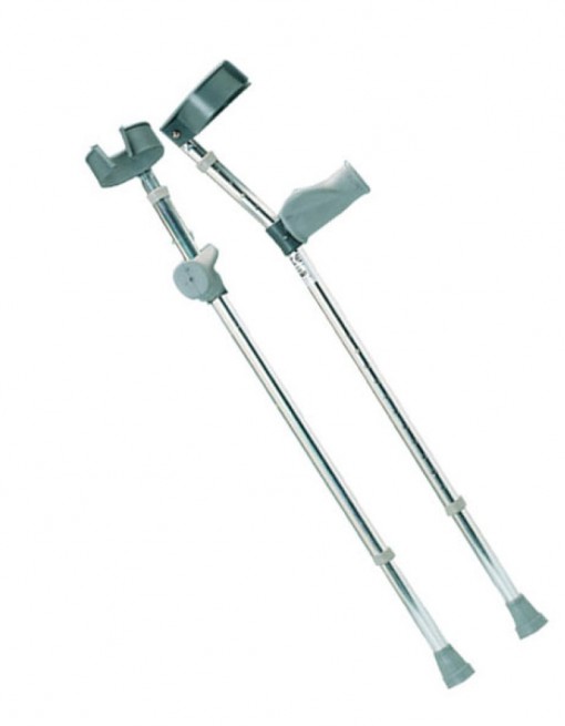 Forearm Crutches with Ergonomic Grip in Crutches/Forearm