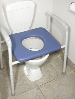 Heavy Duty Commode All-in-One - Bathroom Safety/Commodes