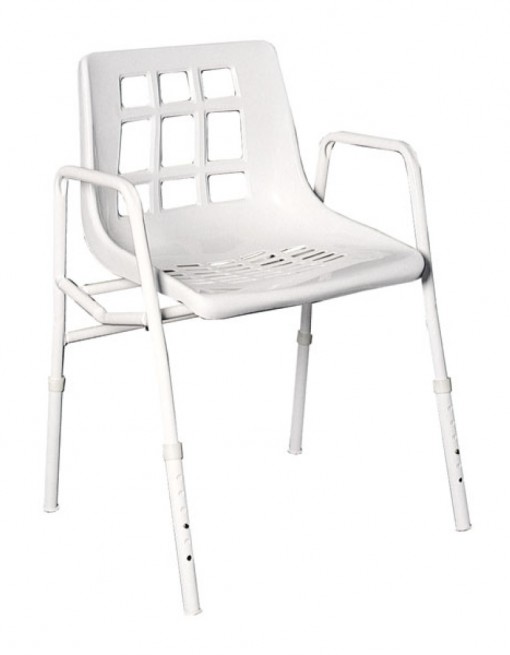 Shower Chair Extra Wide Steel in Bathroom Safety/Shower Chairs & Seats