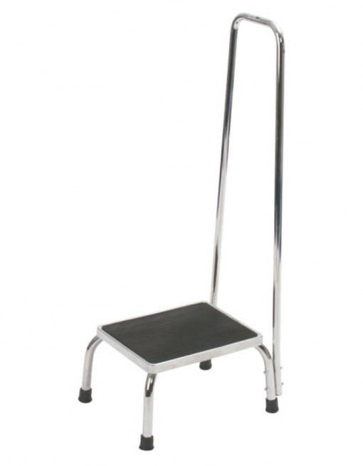 Step Stool with Handrail in Assistive Furniture/Steps & Stools