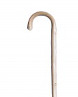 Wooden Walking Stick with Crook Handle - Canes/Walking Sticks