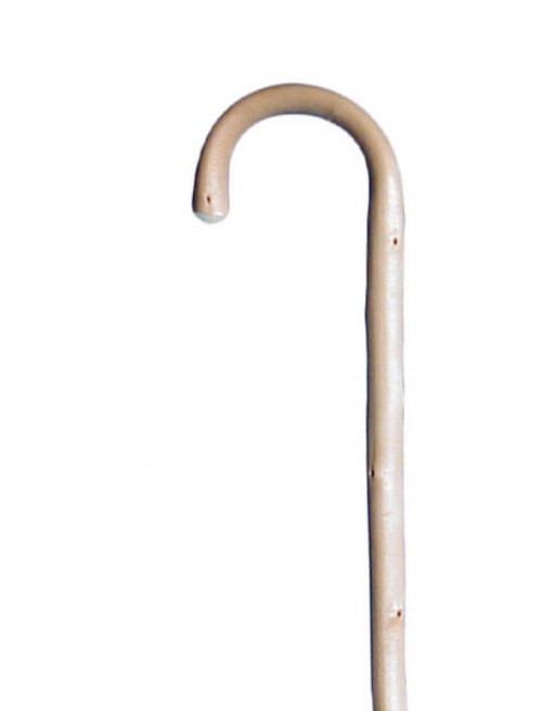 Wooden Walking Stick with Crook Handle in Canes/Walking Sticks