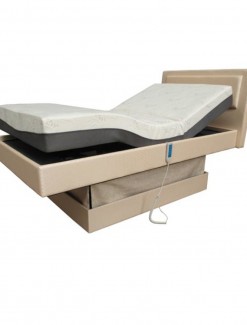 King Single Hi Lo Bed Premium includes Latex Mattress - Bedroom/Electric Hi Lo Beds