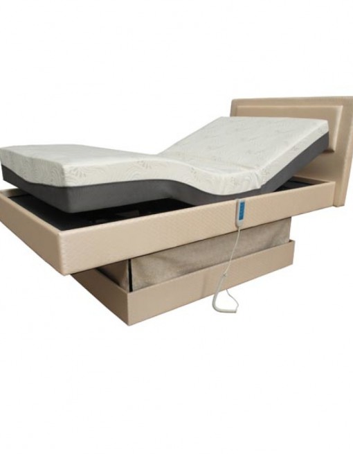 King Single Hi Lo Bed Premium includes Latex Mattress in Bedroom/Electric Hi Lo Beds