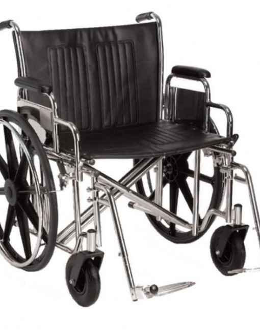 Breezy Easy Care Heavy-Duty Wheelchair in Bariatric & Large/Bariatric Wheelchairs
