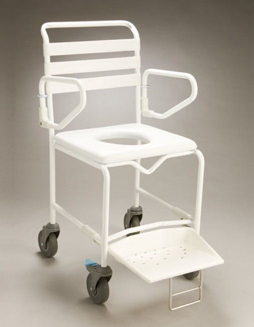 Mobile Shower Commode Transit in Bathroom Safety/Commodes