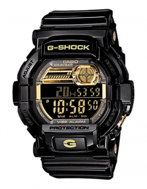 CASIO G-Shock GD-350BR-1 vibrating watch in Medication Aids/Medication ...