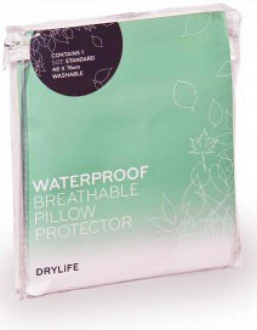 DryLife Pillow Protector (Zipper Close) in Incontinence/Bed Pads & Chucks