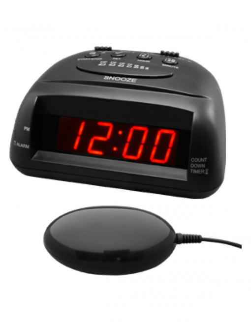 Global 360 Black Vibrating Alarm Clock - TTC-360BK in Medication Aids/Medication Reminders & Alarms