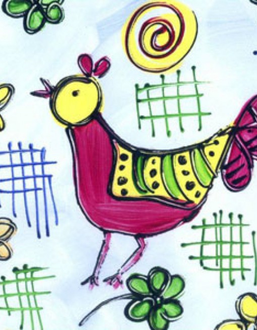 Chickens Coated Table Cloth, Placemats & Aprons in Daily Aids/Dining & Eating Aids