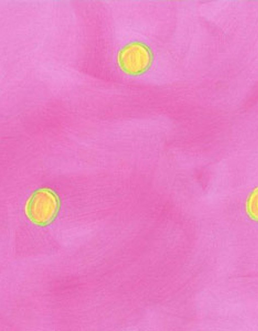Yellow Dots on Pink Coated Table Cloth, Placemats & Aprons in Daily Aids/Dining & Eating Aids