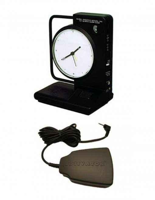 ILY Vibrating Clock with bed pillow shaker TTC-ILY in Medication Aids/Medication Reminders & Alarms