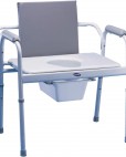 Invacare Bariatric Fixed Arm Commode - Bathroom Safety/Commodes