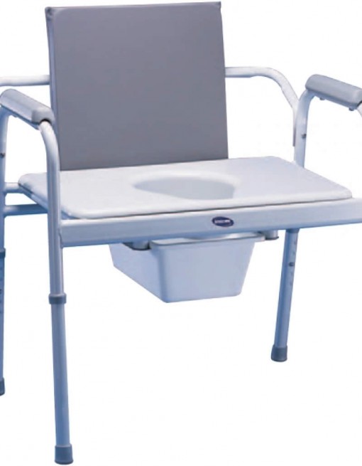 Invacare Bariatric Fixed Arm Commode in Bathroom Safety/Commodes