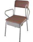 Bedside Commode with swing up Arms - Bathroom Safety/Commodes