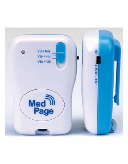 MedPage Beeping Tone & Vibrating Alert Pager Receiver in Daily Aids/Communication Aids