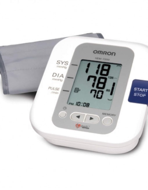 Omron Deluxe Blood Pressure Monitor in Health Monitoring/Blood Pressure Monitors