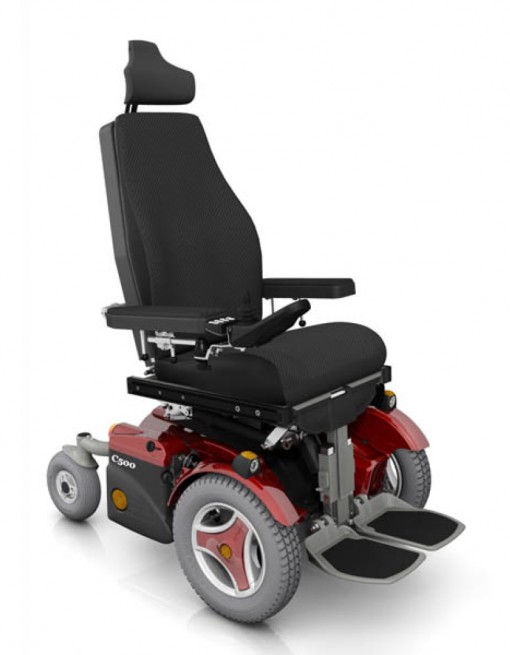 Permobil C500 Corpus 3G Scripted Power Chair in Power Wheelchairs/Outdoor Use