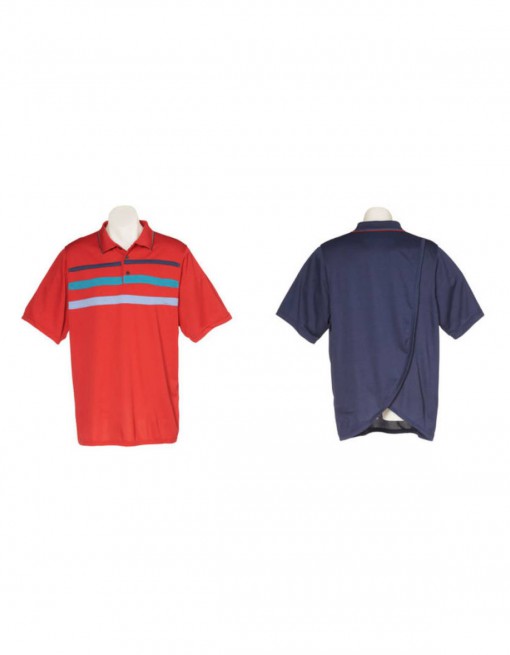 Mens Petal Back Polo Shirt Short Sleeve in Adaptive Clothing/Mens/Men's Sportswear