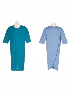 Petal Back Nightshirt S/S - Adaptive Clothing/Mens/Men's Sleepwear