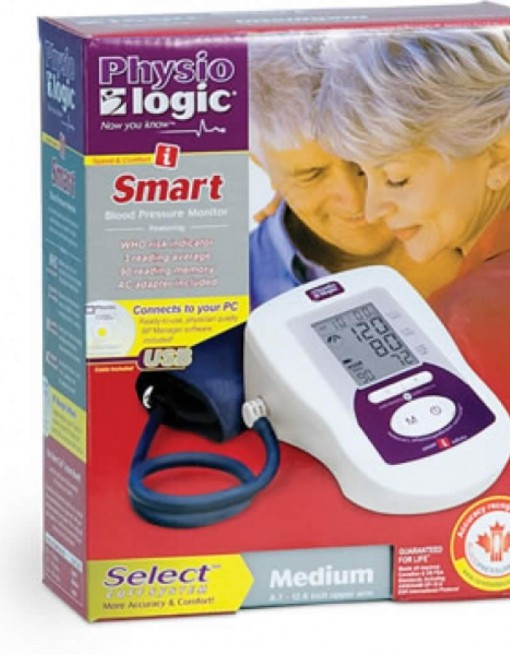 Physio Logic Smart Inflate Blood Pressure Monitor in Health Monitoring/Blood Pressure Monitors