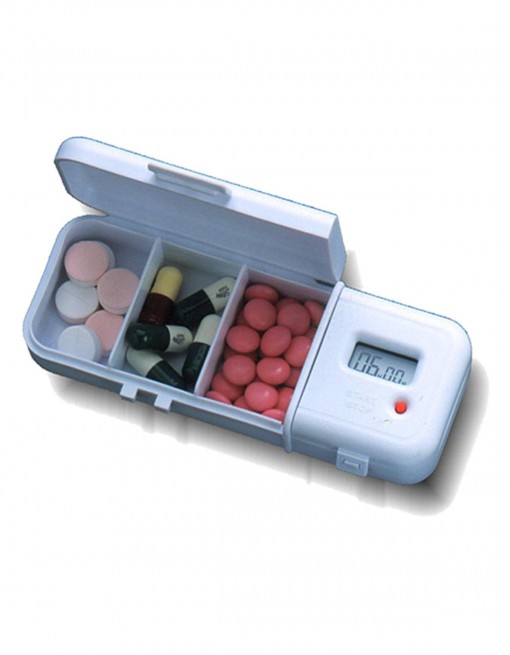Pill Box Reminder in Medication Aids/Medication Cases