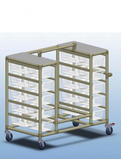 20 Basket valet Trolley - Professional/Trolleys/Modified Trolleys
