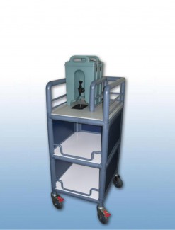 3 x Shelf single bay enclosed urn cart - Professional/Trolleys/Beverage Trolleys