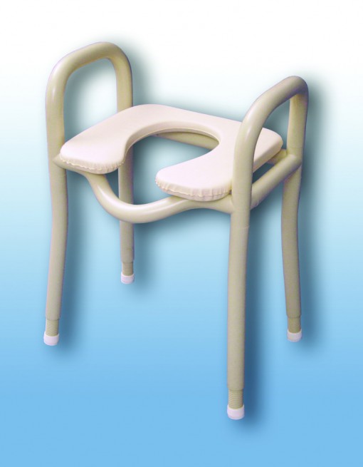 Adjustable over toilet / shower stool in Bathroom Safety/Shower Chairs & Seats