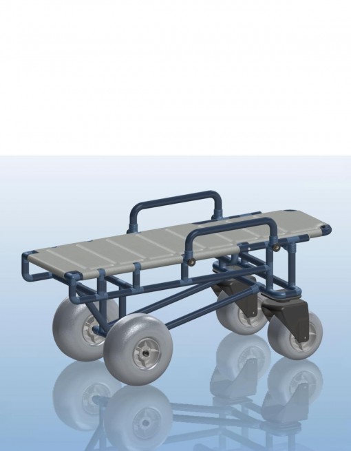Beach Stretcher in Manual Wheelchairs/Beach Wheelchairs