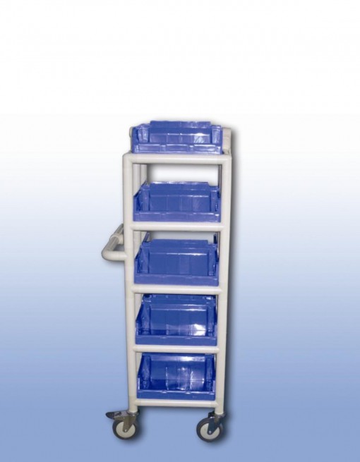 Compact Tub Valet Trolley (x10) in Professional/Trolleys/Laundry Trolleys
