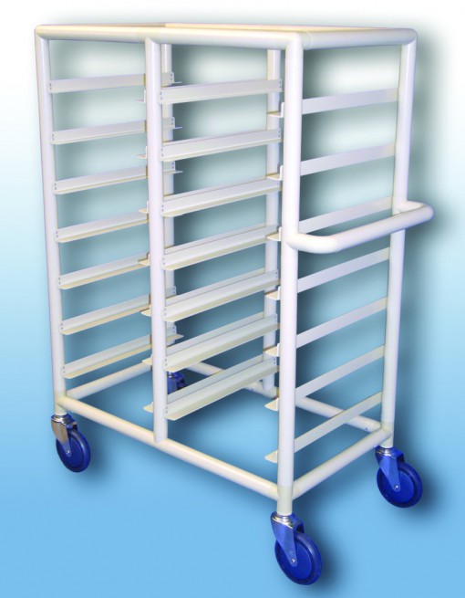 Double Bay 14 x Tray service trolley with open top in Professional/Trolleys/Food service Trolleys