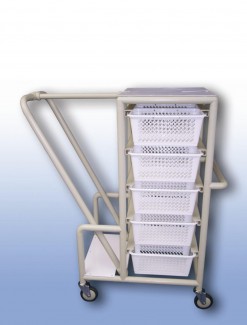Laundry valet (10 basket capacity) - Professional/Trolleys/Laundry Trolleys