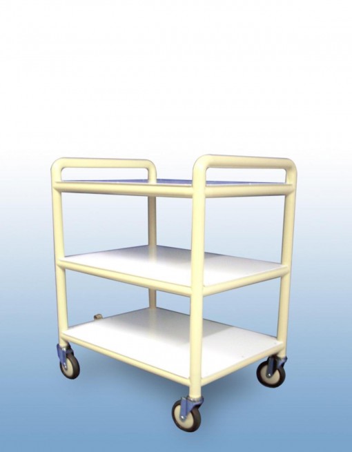 Multi-purpose trolley 3 x shelves in Professional/Trolleys/Laundry Trolleys