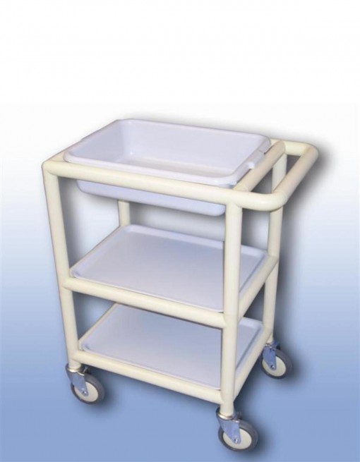 Multi-Purpose trolley (3 x shelves with trays) in Professional/Trolleys/Multi-use Trolleys