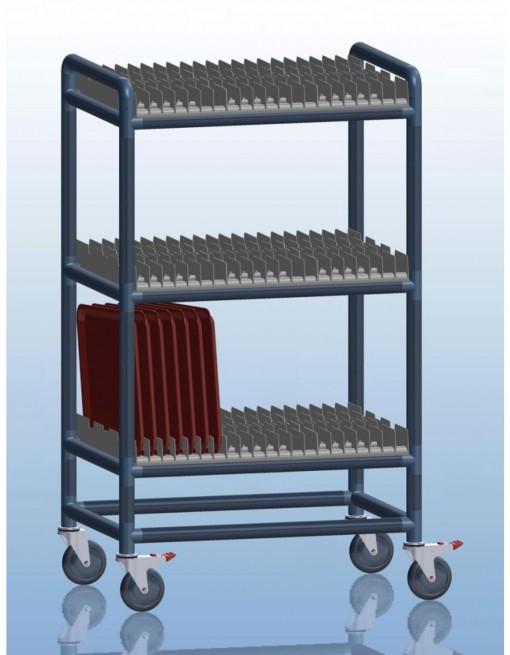 Tray Drying Rack Trolley in Professional/Trolleys/Food service Trolleys
