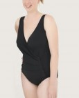 SlipOn Black Regular Leg - Adaptive Clothing/Womens/Women's Swimsuits