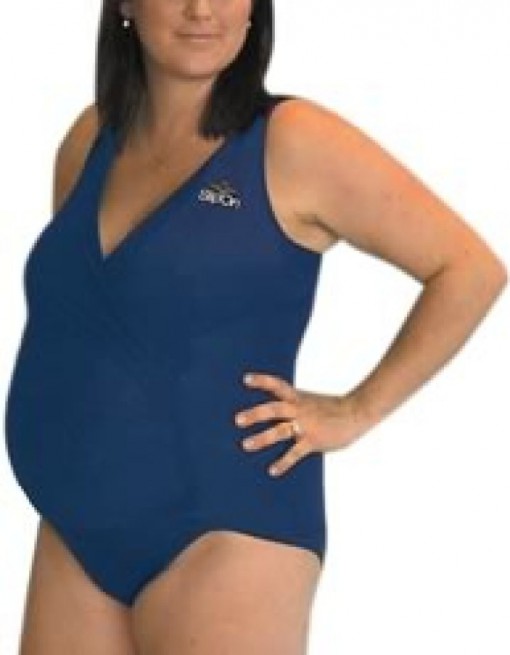 SlipOn Blue Regular Leg in Adaptive Clothing/Womens/Women's Swimsuits