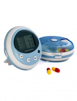 Vibe-5 - 5-Alarm Vibrating Pill Box - Medication Aids/Medication Cases